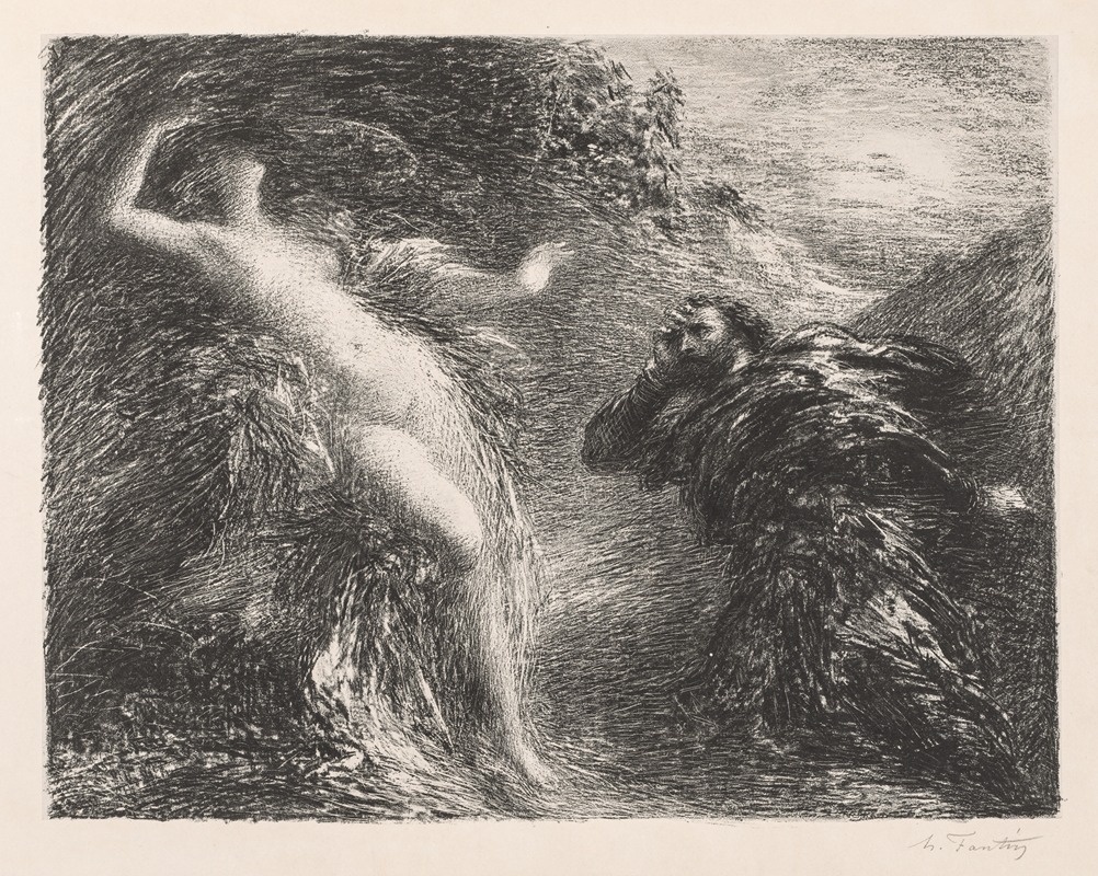 Henri Fantin-Latour - Manfred and Astarté