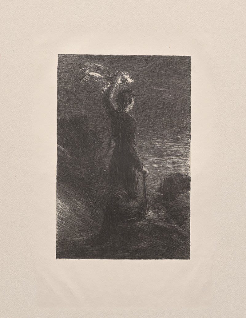 Henri Fantin-Latour - Tristan and Isolde, Act II; Signal in the Night