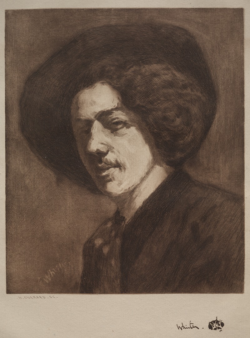 Henri-Charles Guérard - James McNeill Whistler