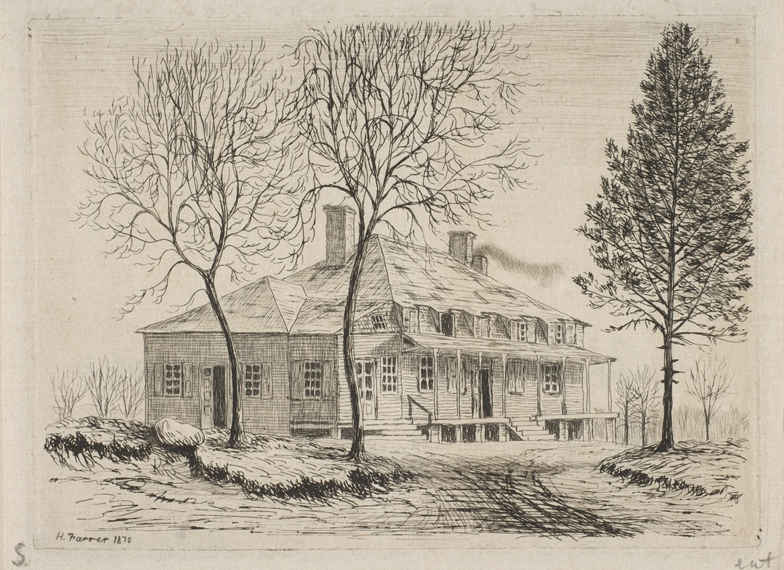 Henry Farrer - Somerindyck House, from ‘Scenes of Old New York’