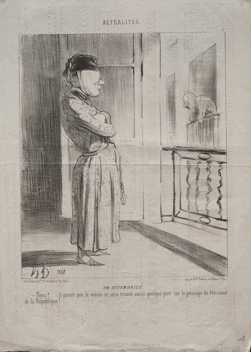 Honoré Daumier - A Decemberist