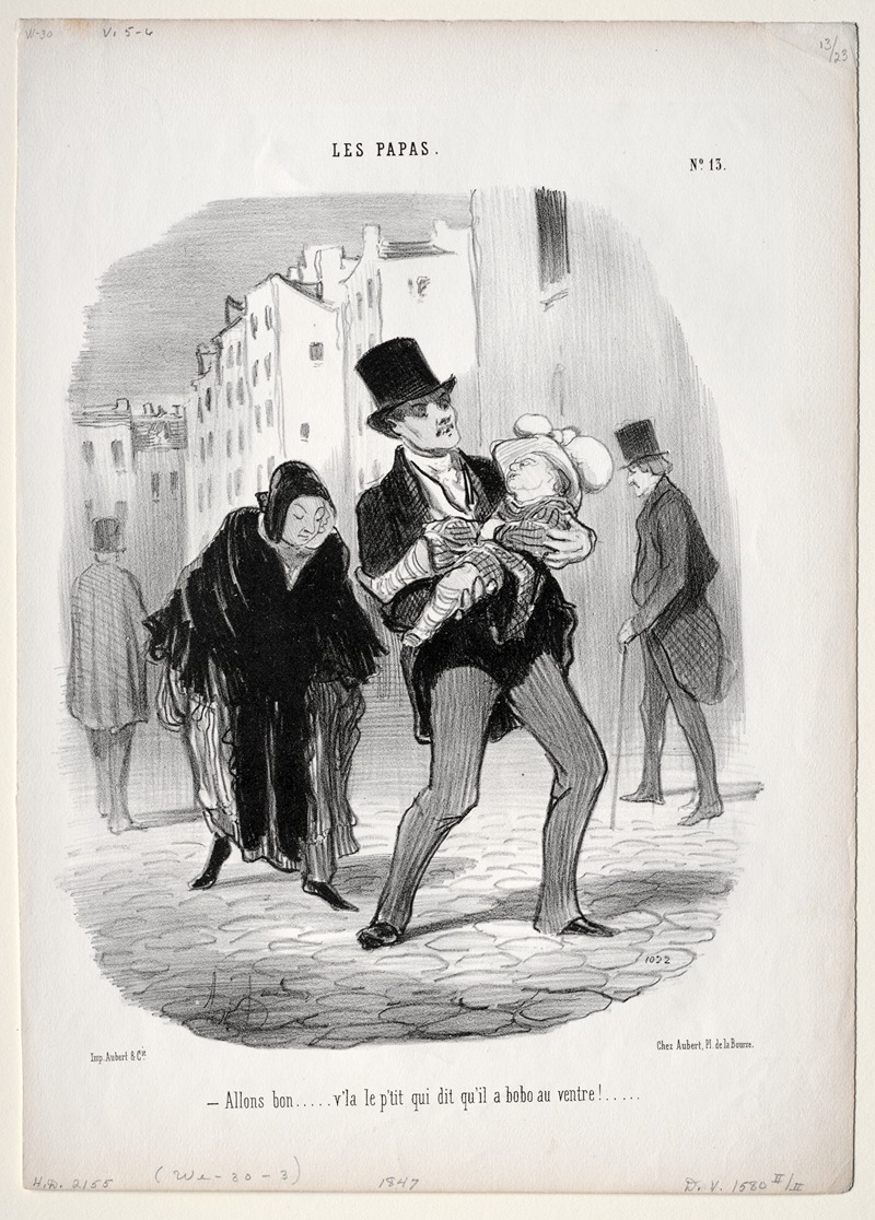 Honoré Daumier - Come along, dear…