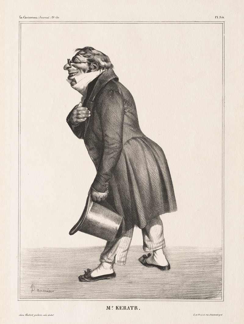 Honoré Daumier - Mr. Keratr.