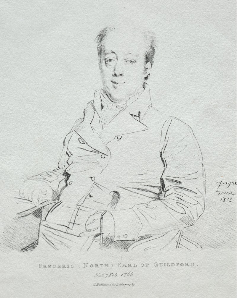 Jean Auguste Dominique Ingres - Frederic 5th Earl of Guilford