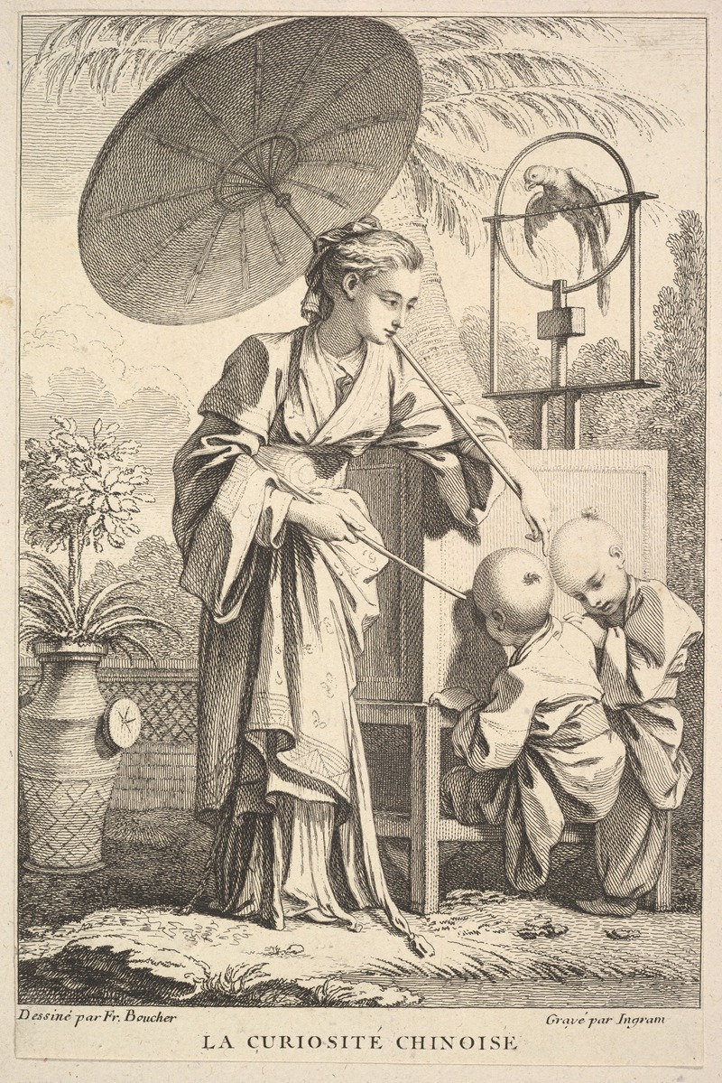 John Ingram - Chinese Curiosities (After François Boucher)