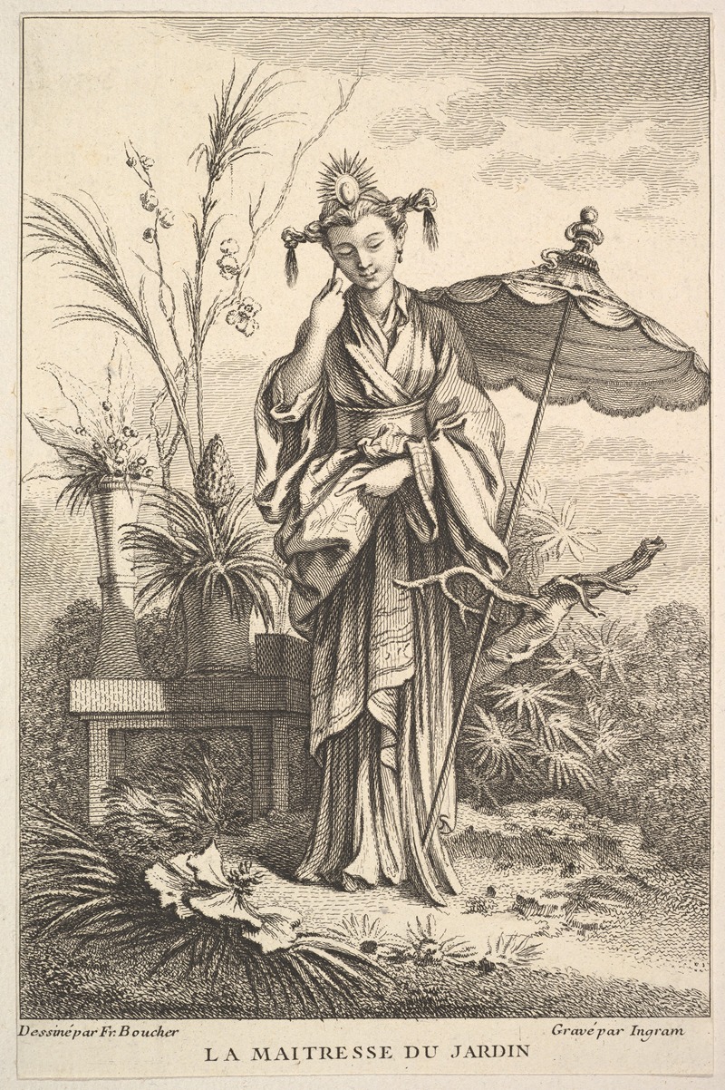 John Ingram - The Master Gardener (After François Boucher)