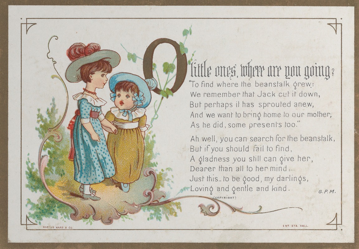 Kate Greenaway - Valentine