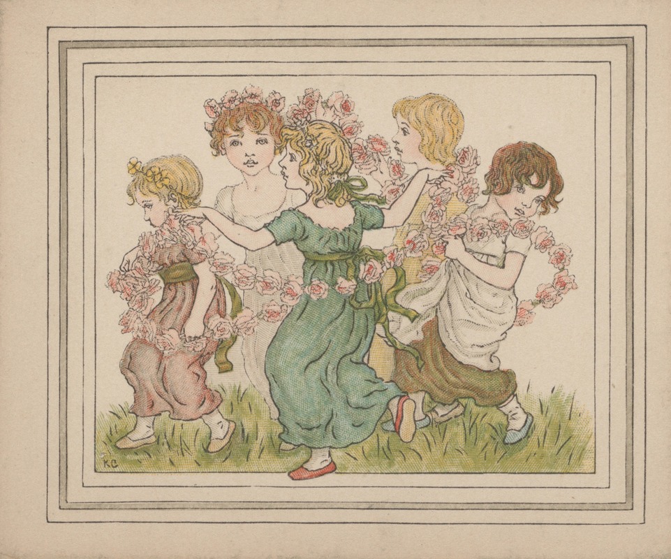 Kate Greenaway - Valentine