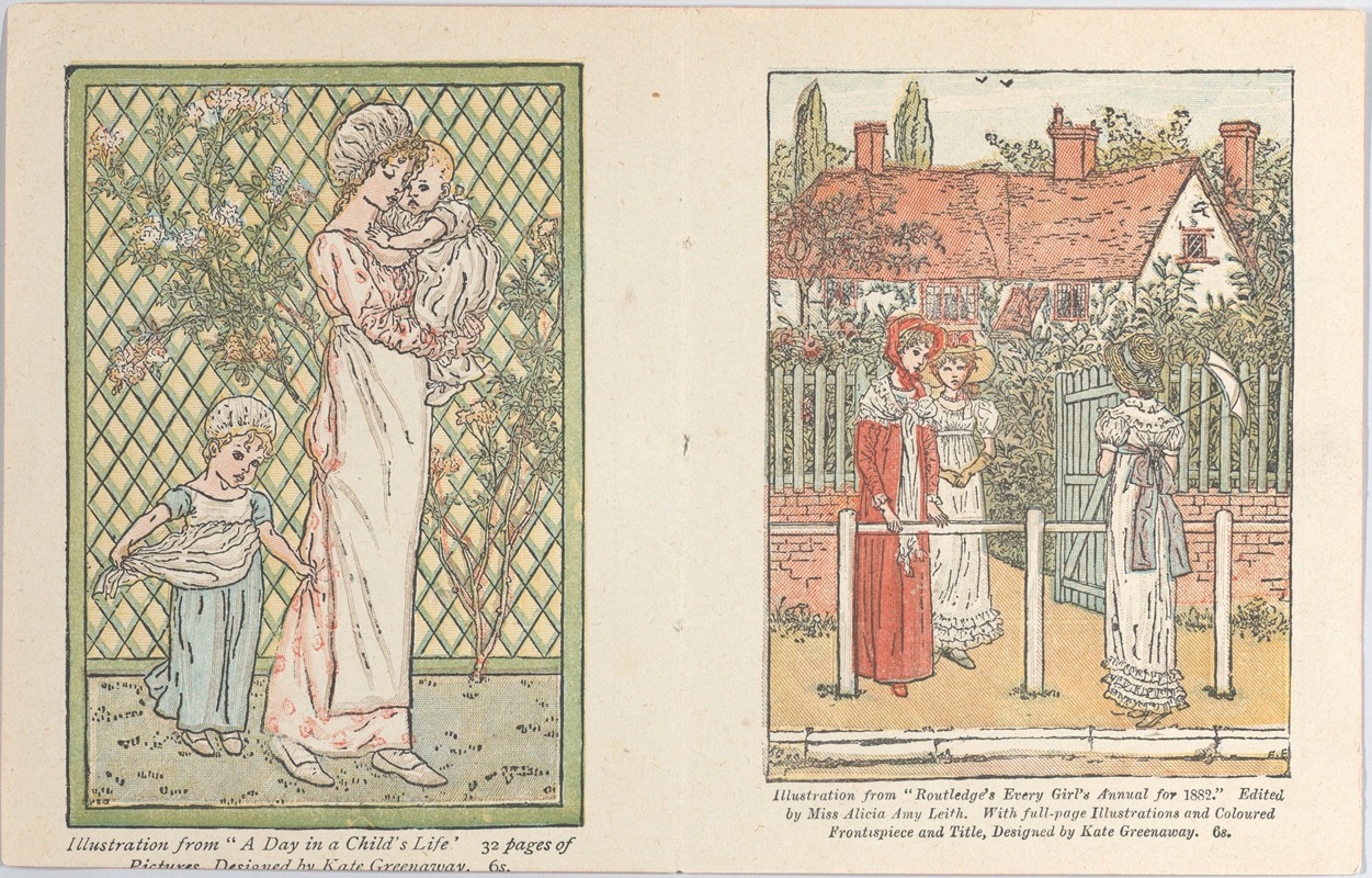 Kate Greenaway - Valentine