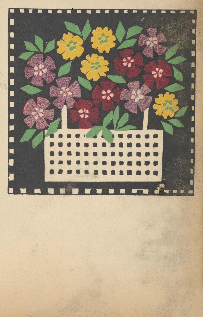 Leopoldine Kolbe - Basket of Flowers 2