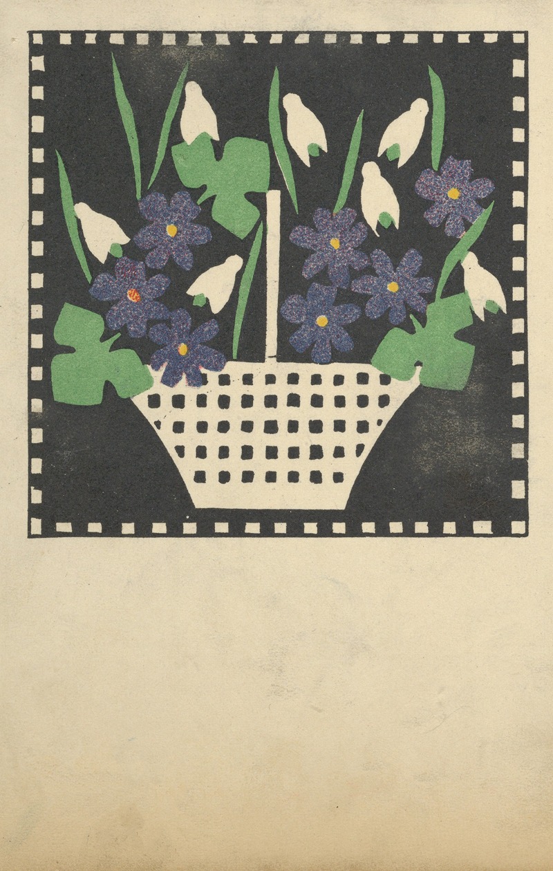 Leopoldine Kolbe - Basket of Flowers 6