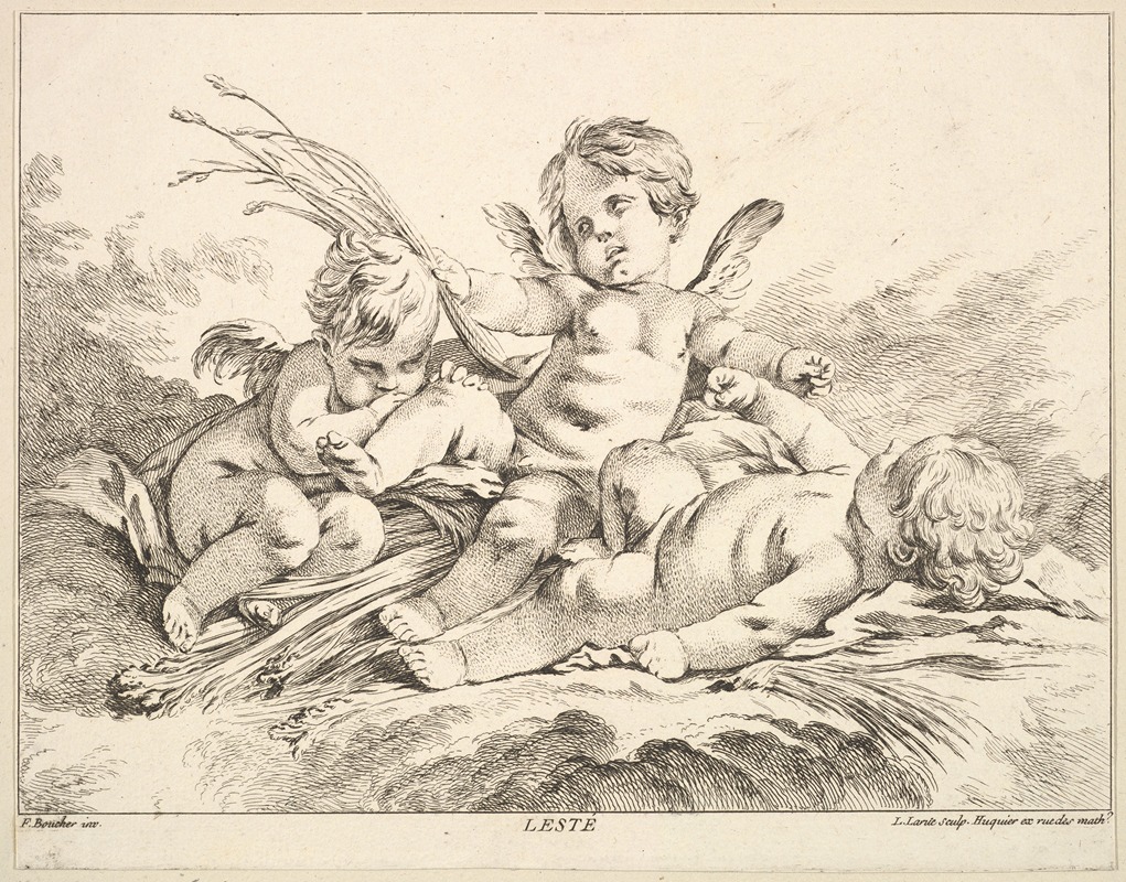 Louis-Felix de La Rue - Summer (After F. Boucher)