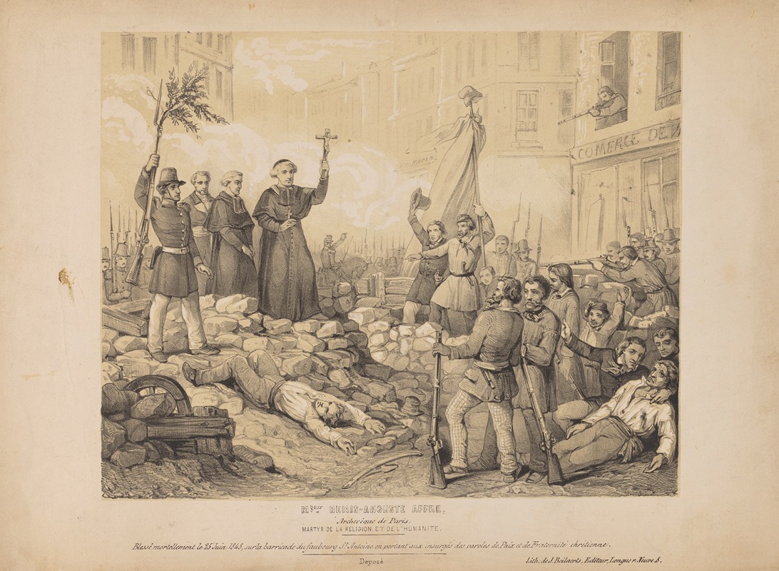 Louis Geens - Archbishop is standing on the barricades