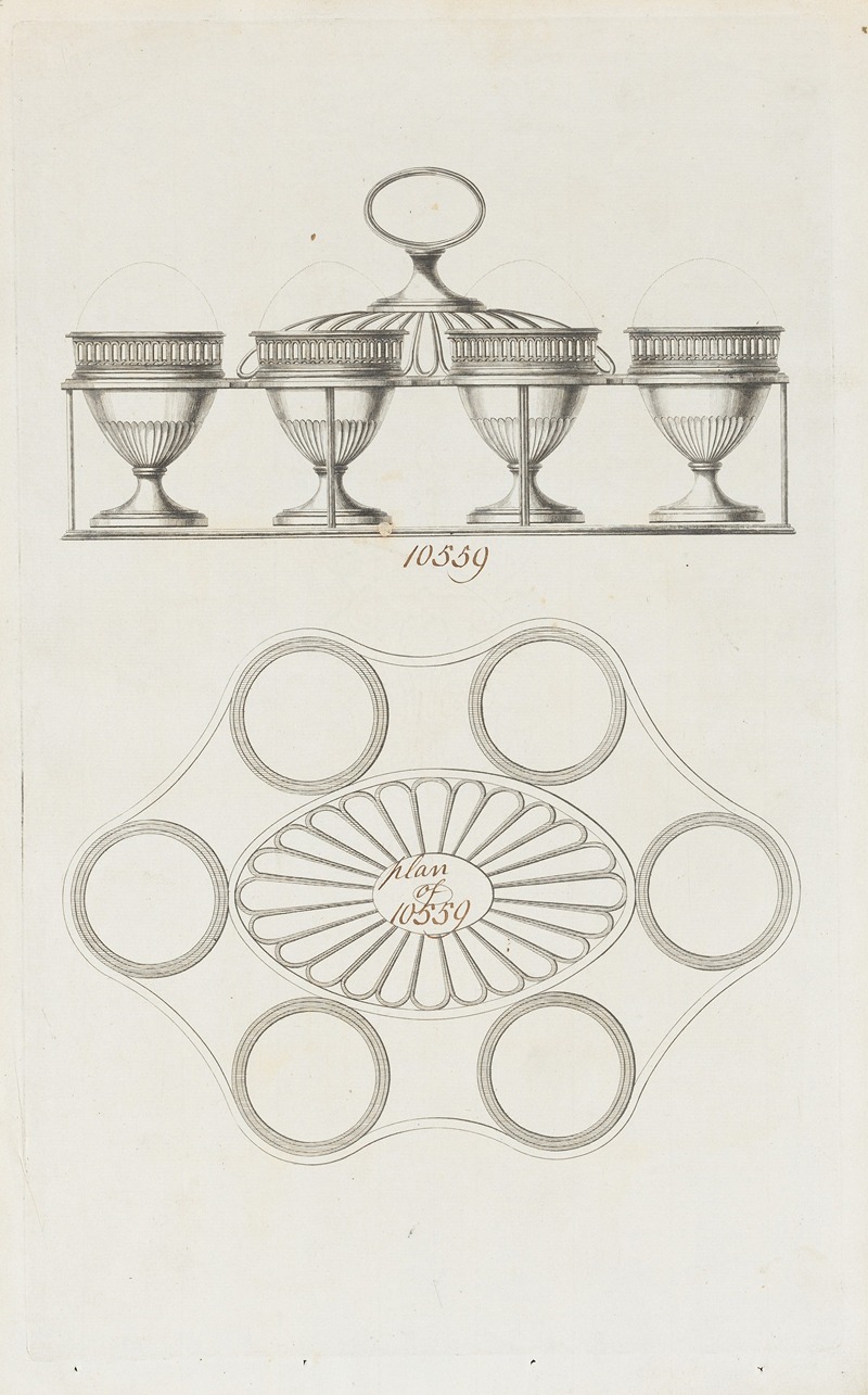 Matthew Boulton - Egg Caddy