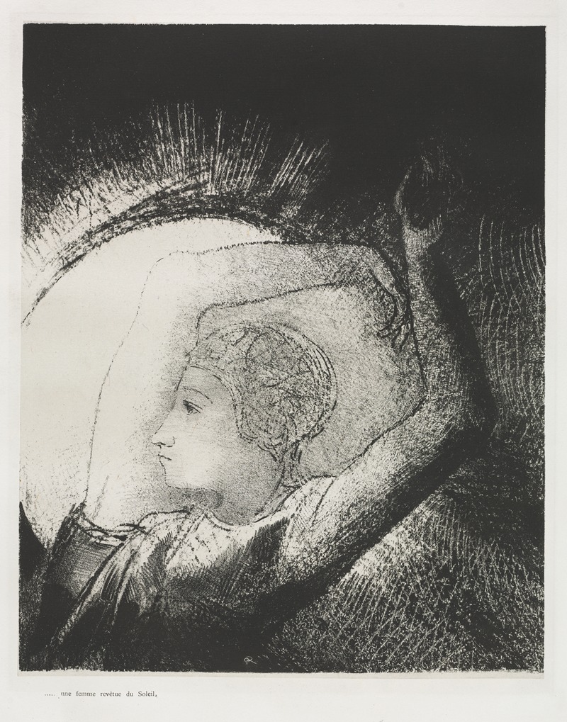 Odilon Redon - A Woman Clothed with the Sun