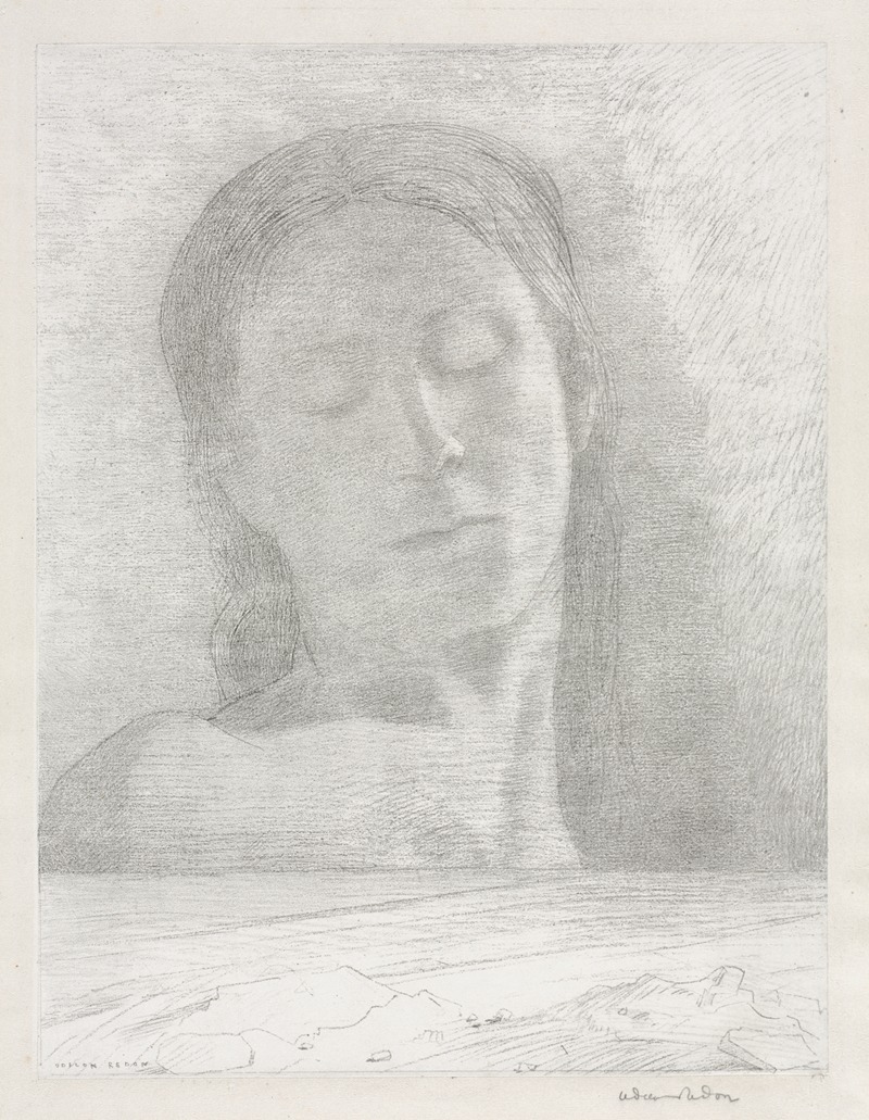 Odilon Redon - Closed Eyes