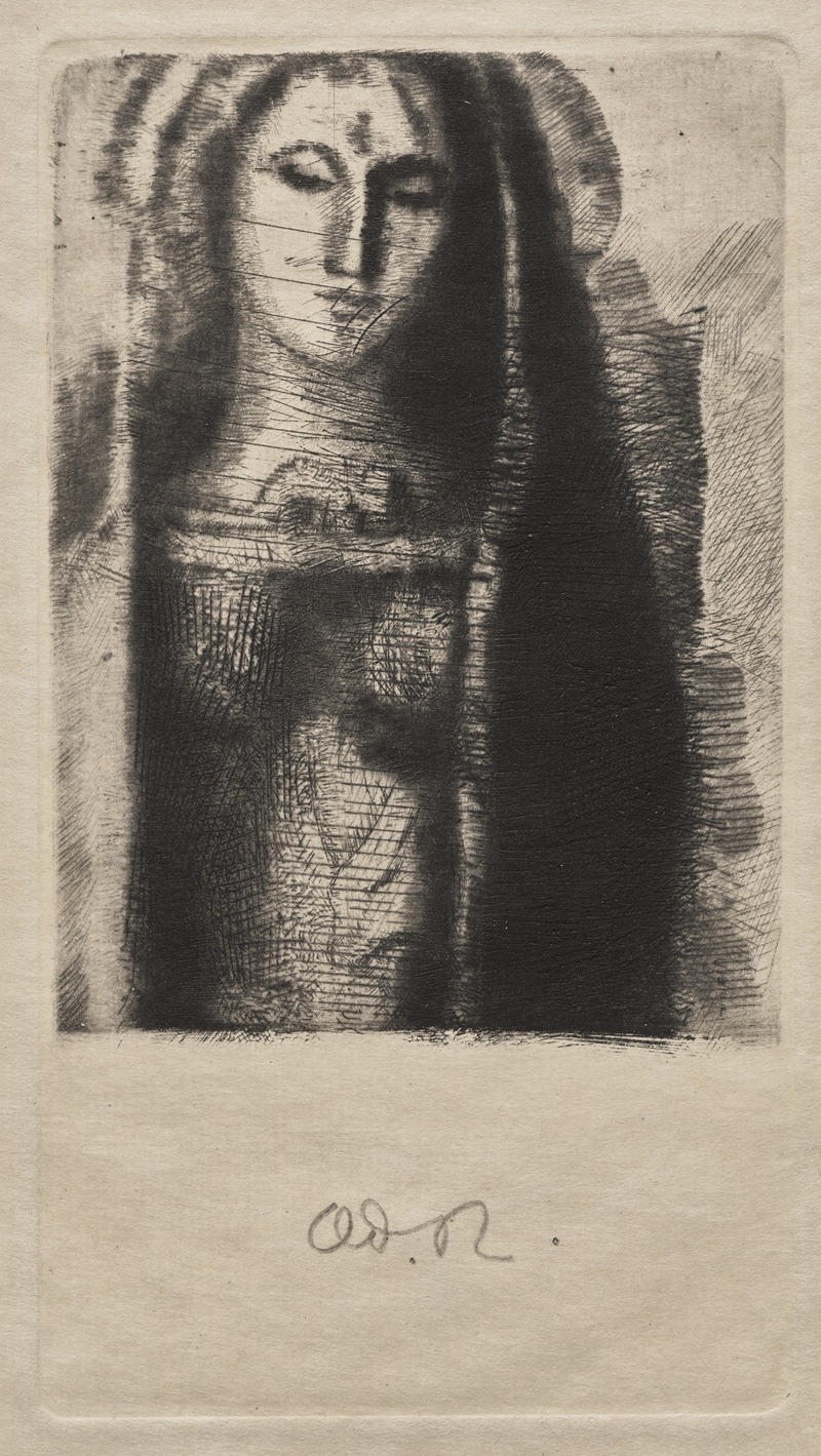 Odilon Redon - Princess Maleine (The Little Madonna)