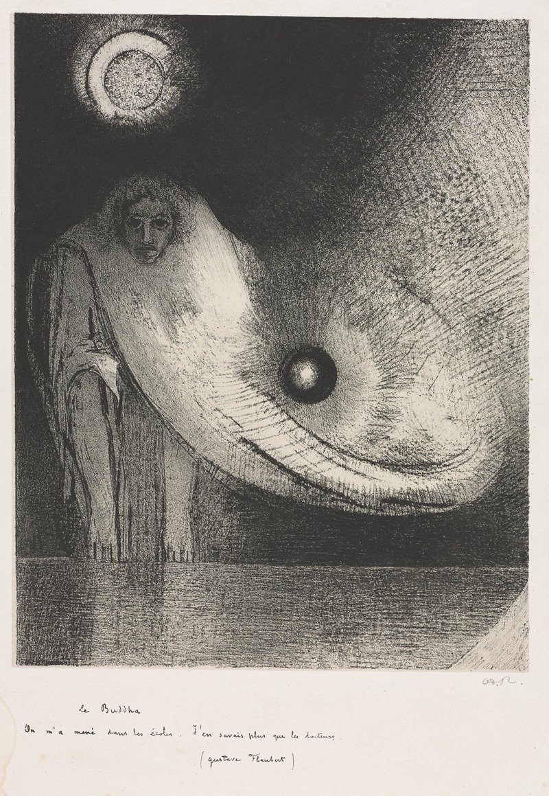 Odilon Redon - The Buddha