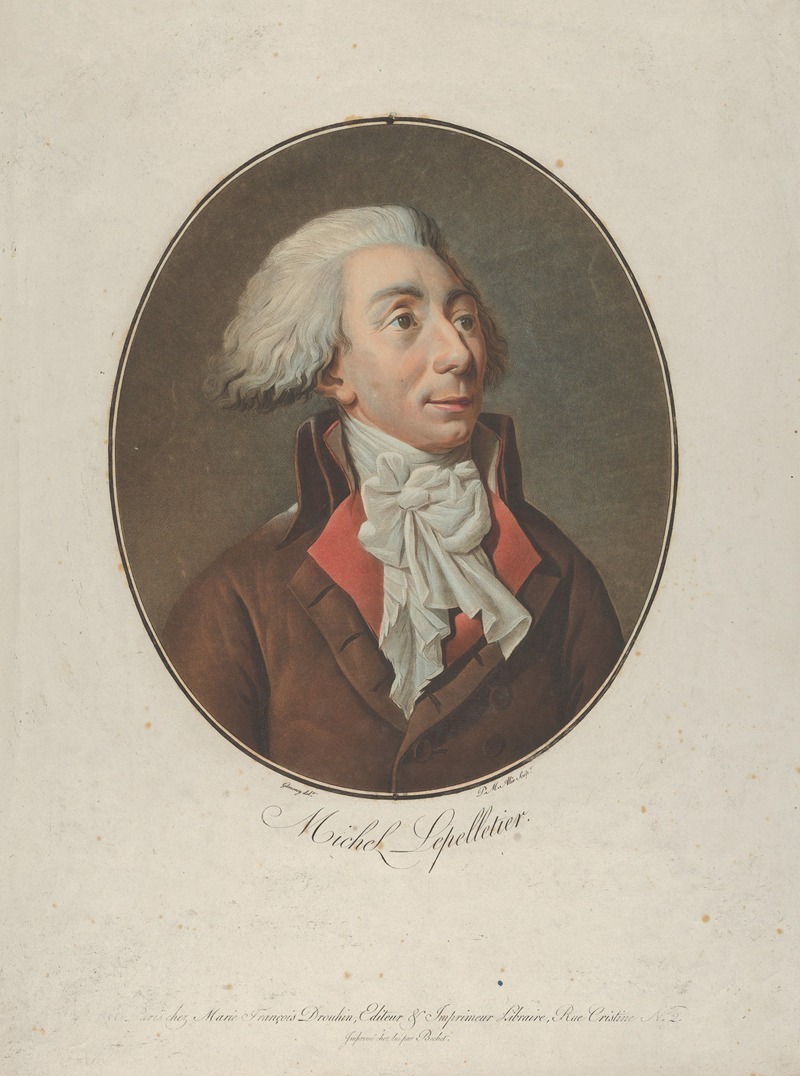 Pierre Michel Alix - Louis Michel Lepelletier de St. Fargeau