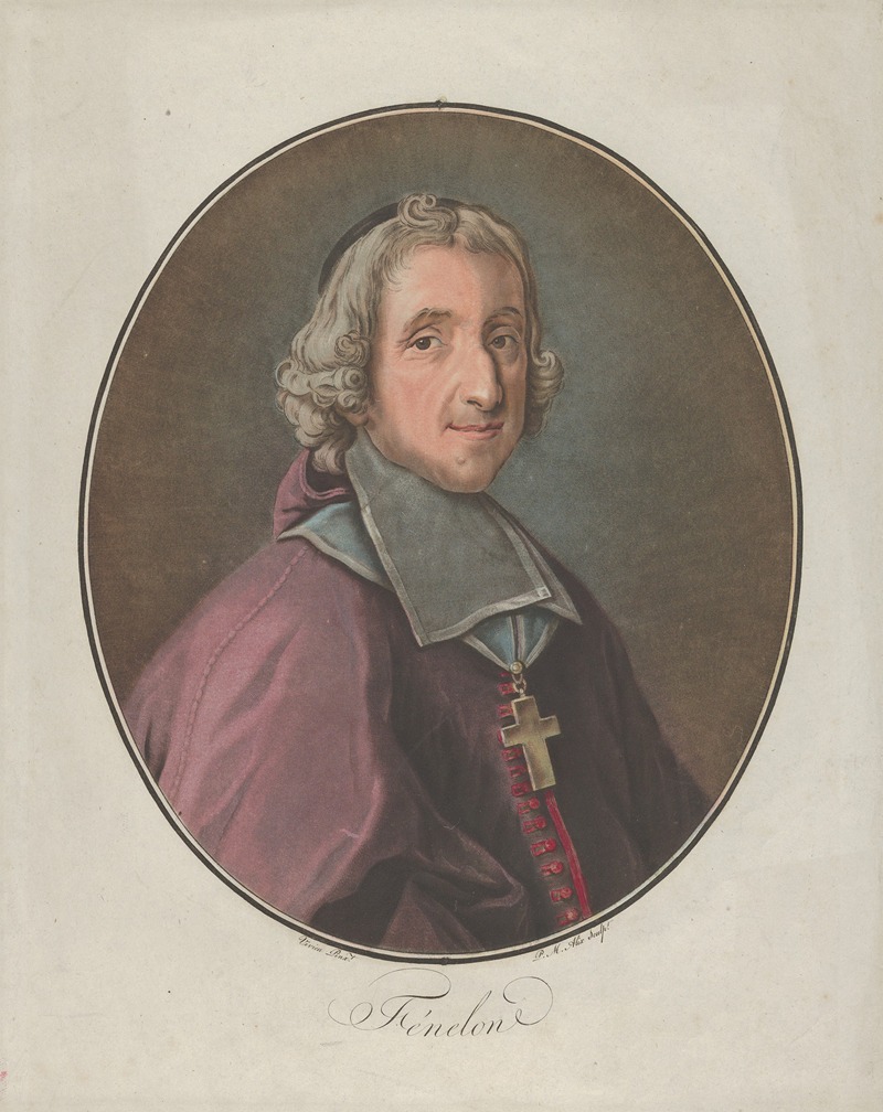 Pierre Michel Alix - Portrait of Fénelon