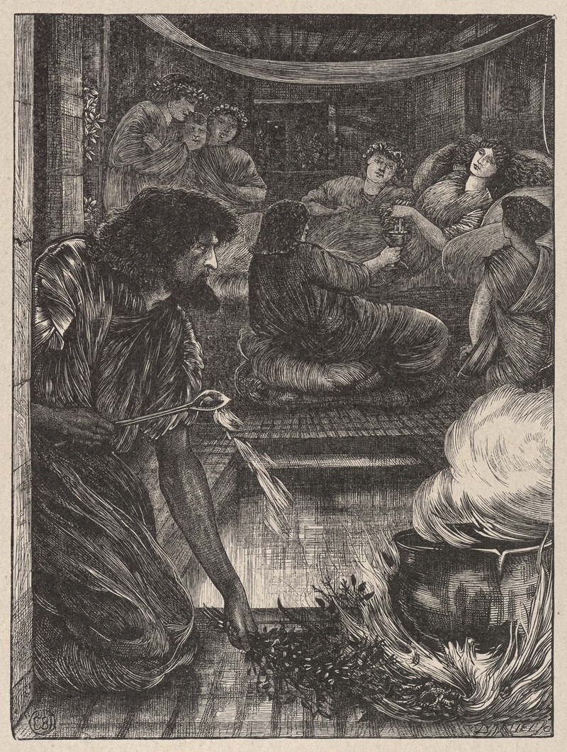 Sir Edward Burne-Jones - The Parable of the Burning Pot