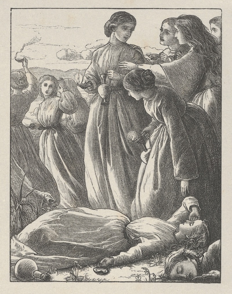 Sir John Everett Millais - The Parable of the Ten Virgins