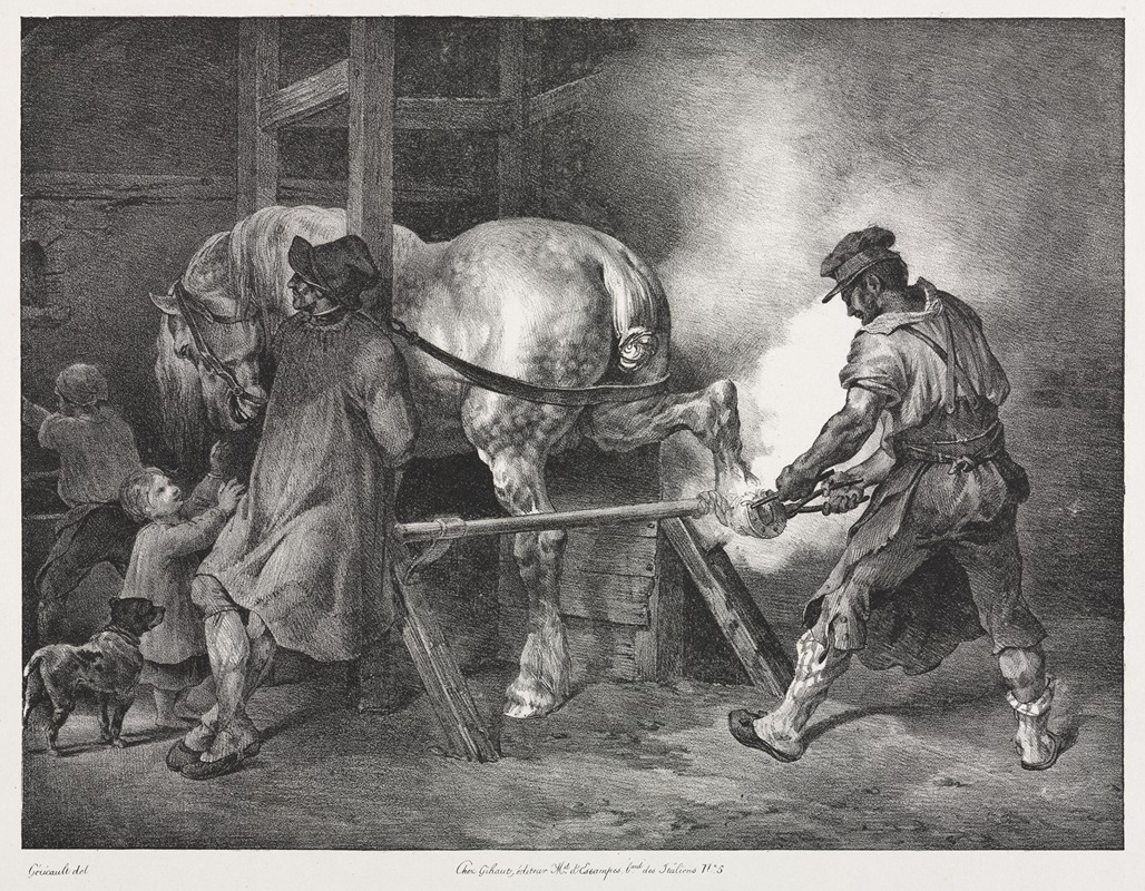 Théodore Géricault - The Flemish Blacksmith