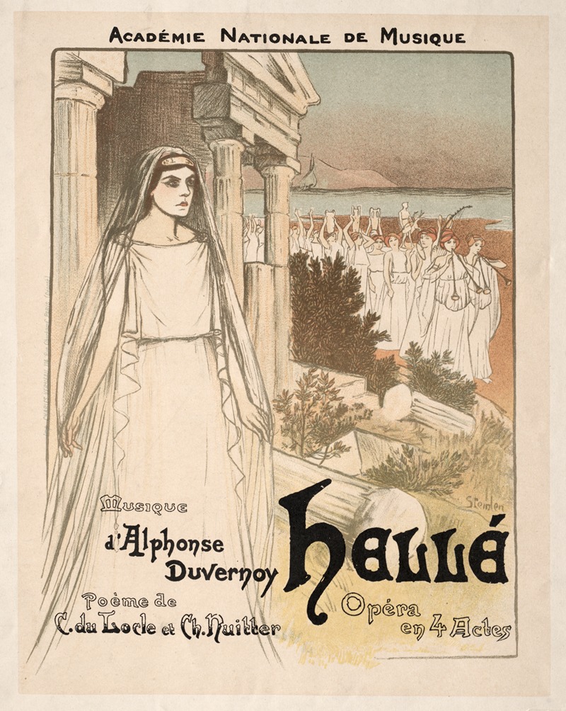 Théophile Alexandre Steinlen - Hellé – Opéra en 4 actes