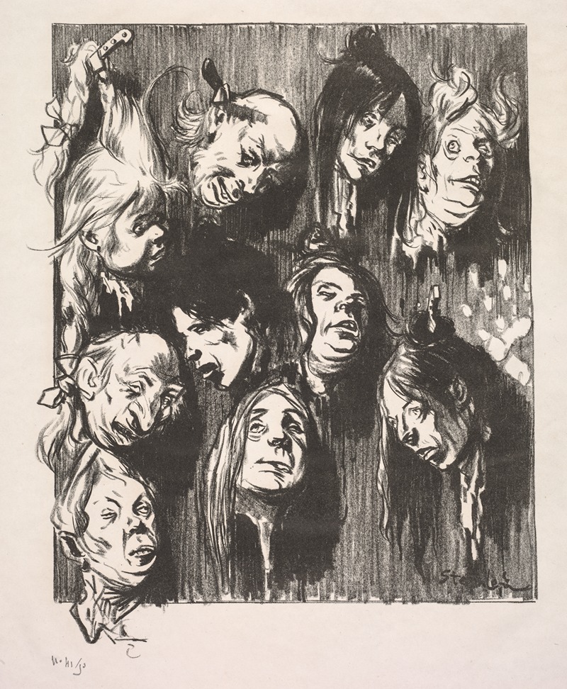 Théophile Alexandre Steinlen - Ten Assassinations for a Penny