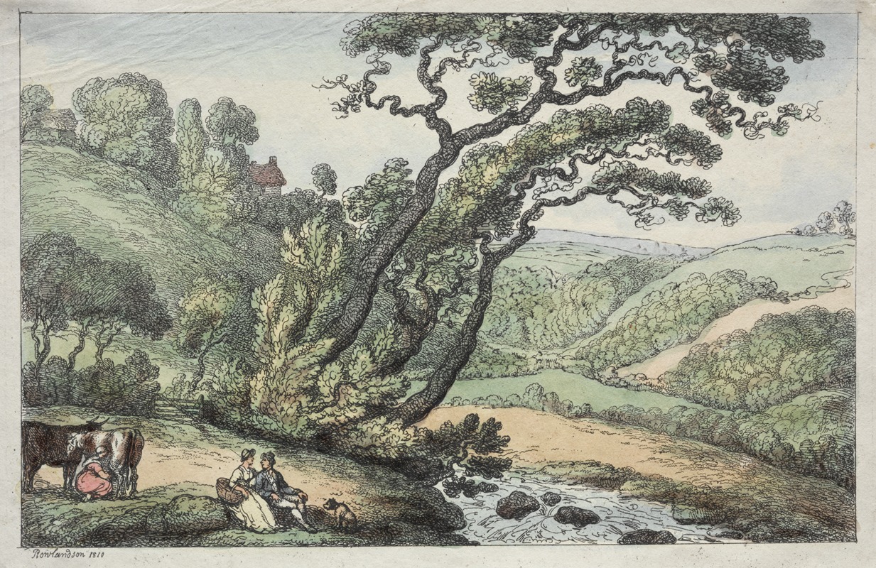 Thomas Rowlandson - A Cornish View