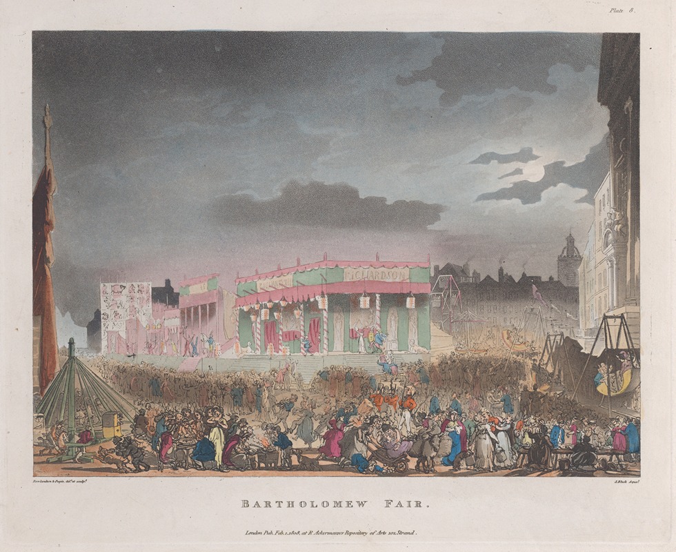 Thomas Rowlandson - Bartholomew Fair