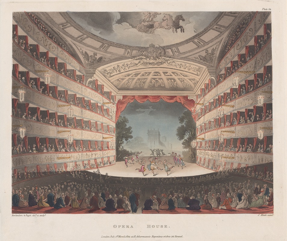 Thomas Rowlandson - Opera House