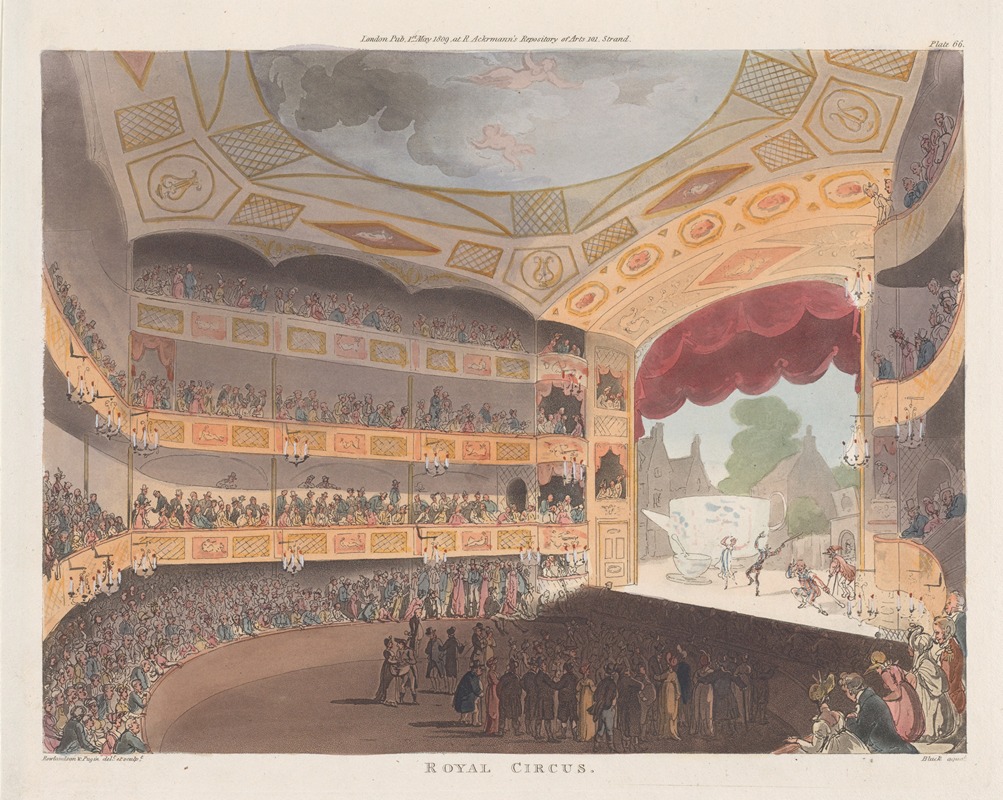 Thomas Rowlandson - Royal Circus