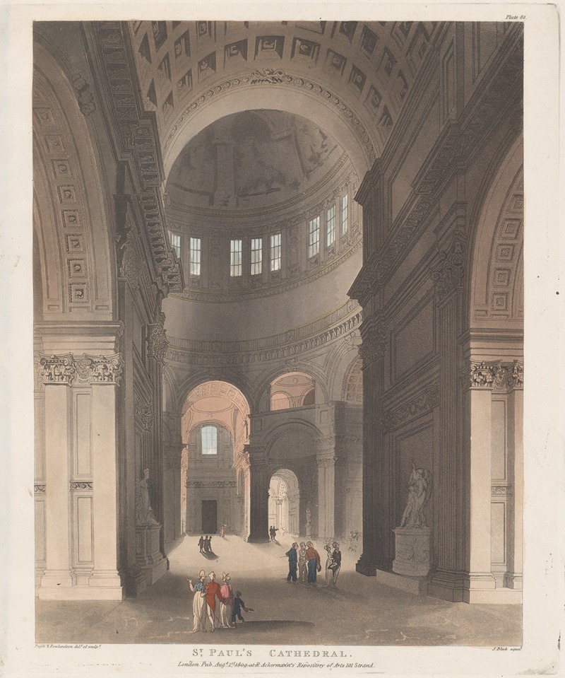 Thomas Rowlandson - St. Paul’s Cathedral