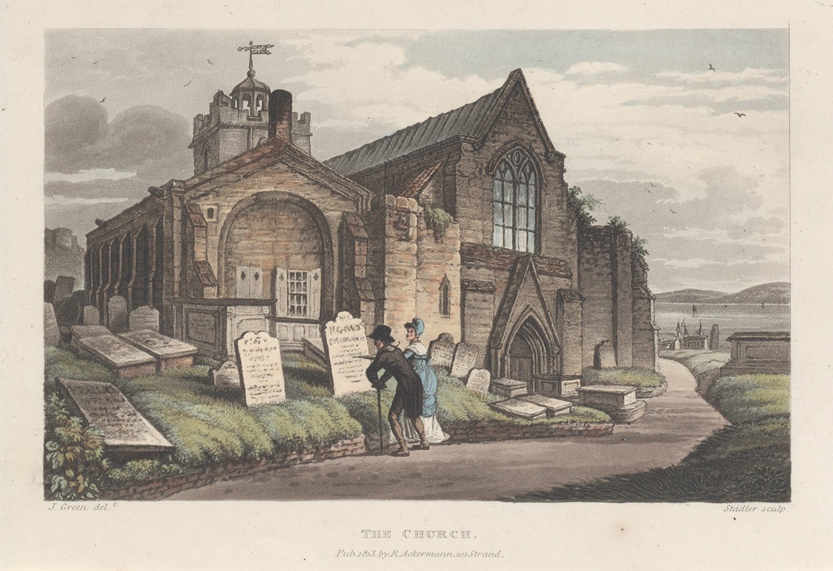 Thomas Rowlandson - The Church