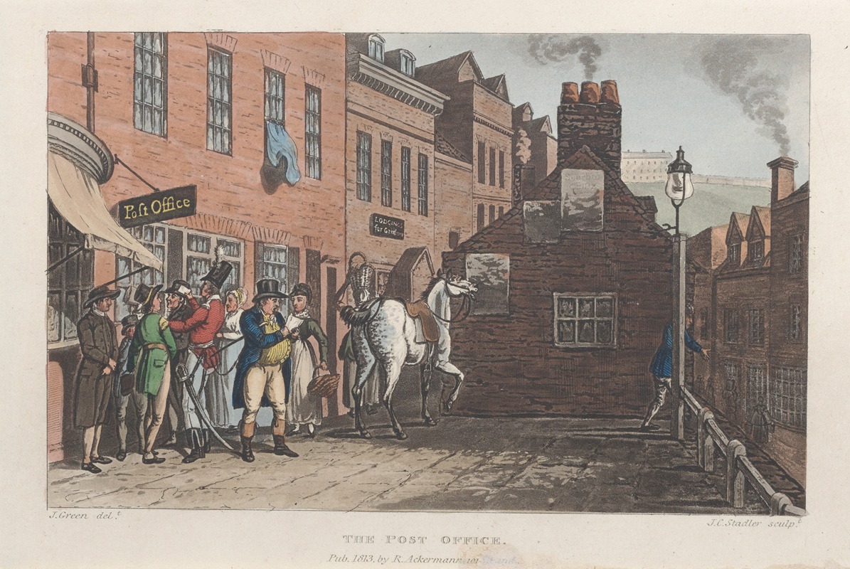 Thomas Rowlandson - The Post Office