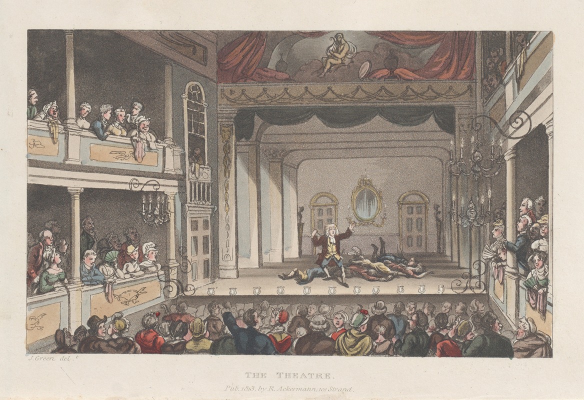 Thomas Rowlandson - The Theatre