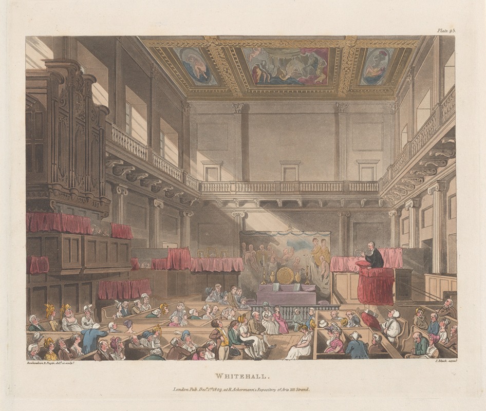 Thomas Rowlandson - Whitehall