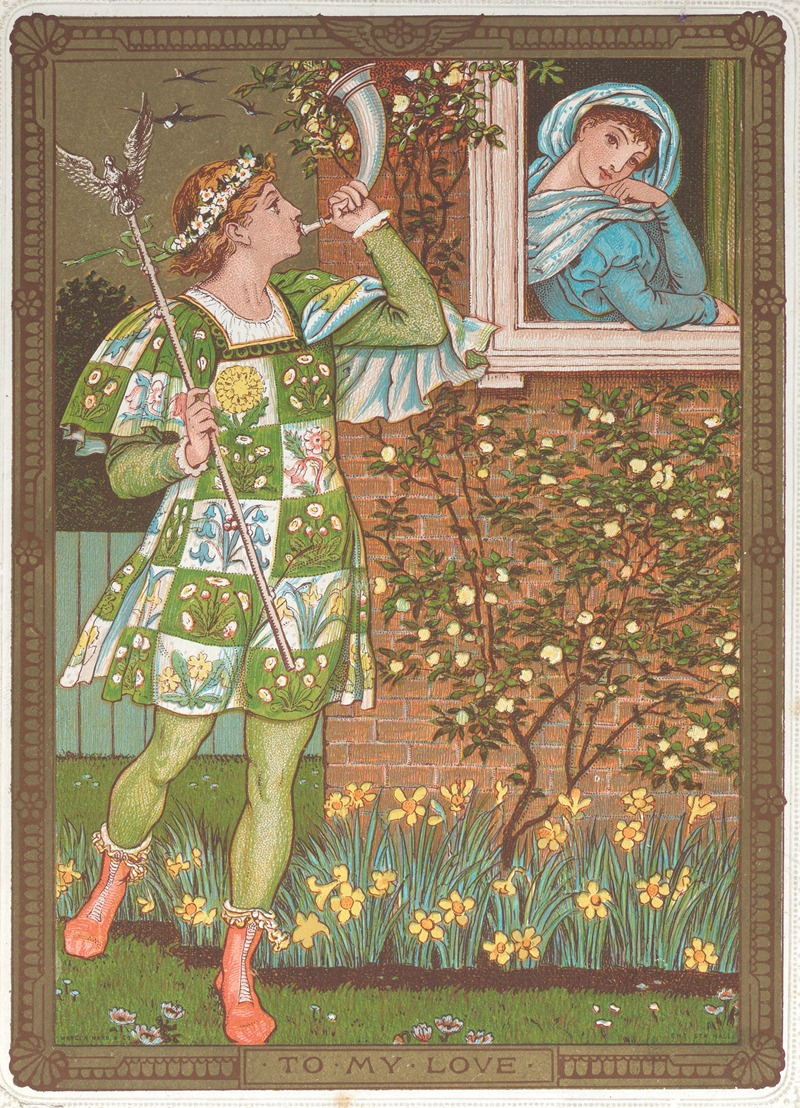 Walter Crane - Valentine