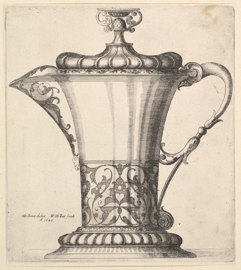 Wenceslaus Hollar - Jug with wide spout