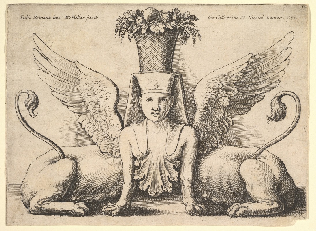 Wenceslaus Hollar - Sphinx with Two Bodies