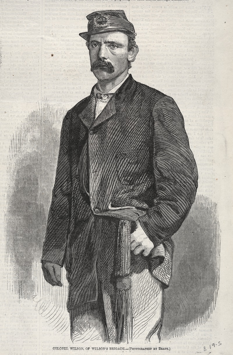 Winslow Homer - Colonel Wilson, of Wilson’s Brigade