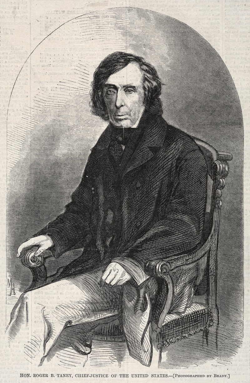 Winslow Homer - Hon. Roger B. Taney, Chief Justice of the United States