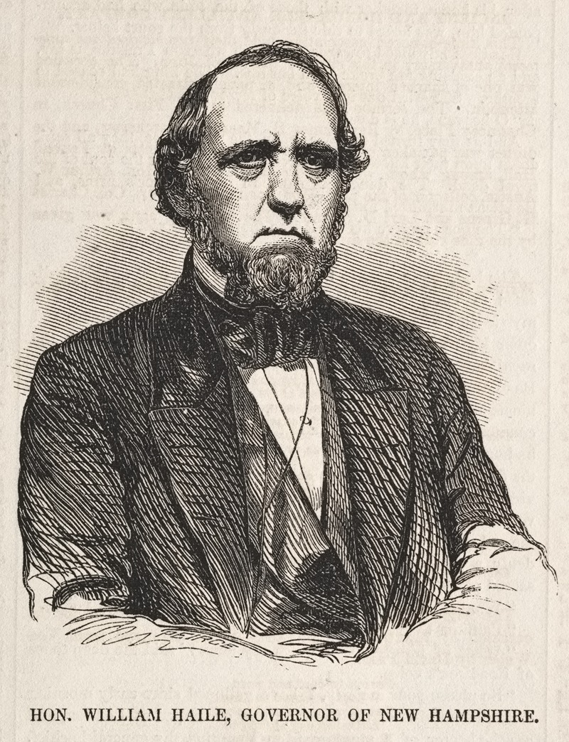 Winslow Homer - Hon. William Haile, Governor of New Hampshire