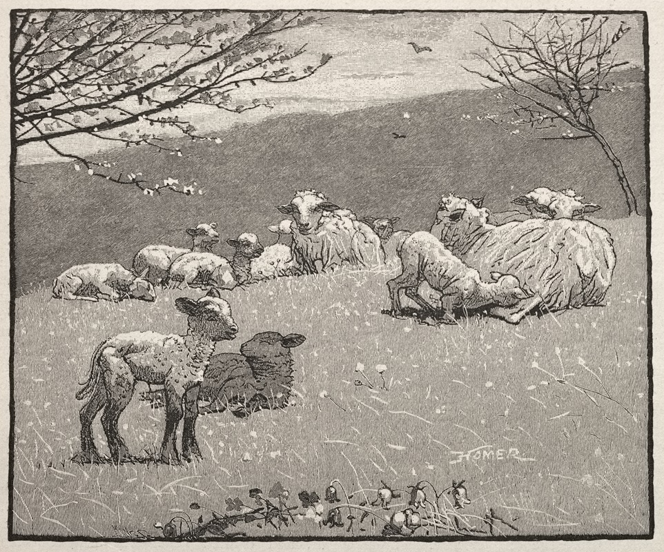 Winslow Homer - Spring Lamb