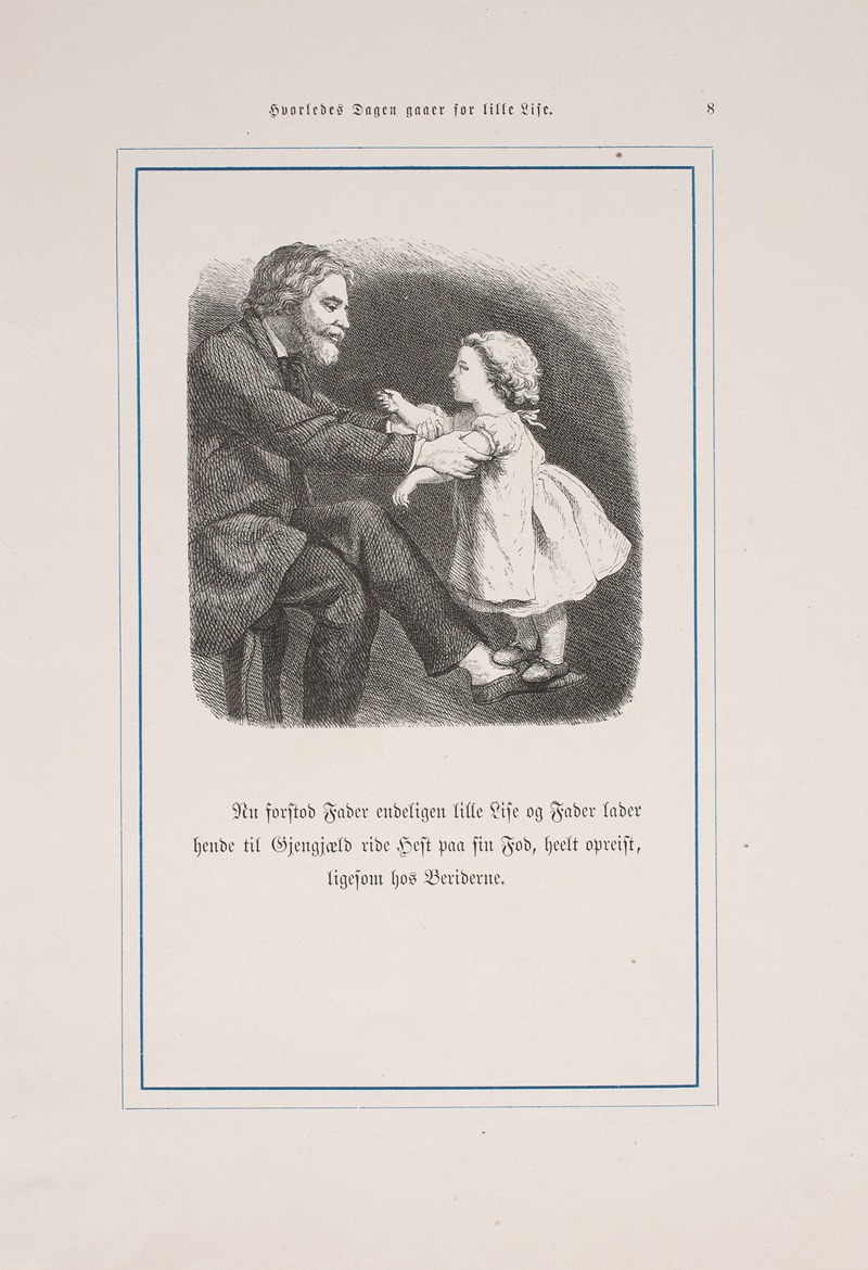 Lorenz Frølich - Hvorledes Dagen gaaer for Lille Lise Pl.03