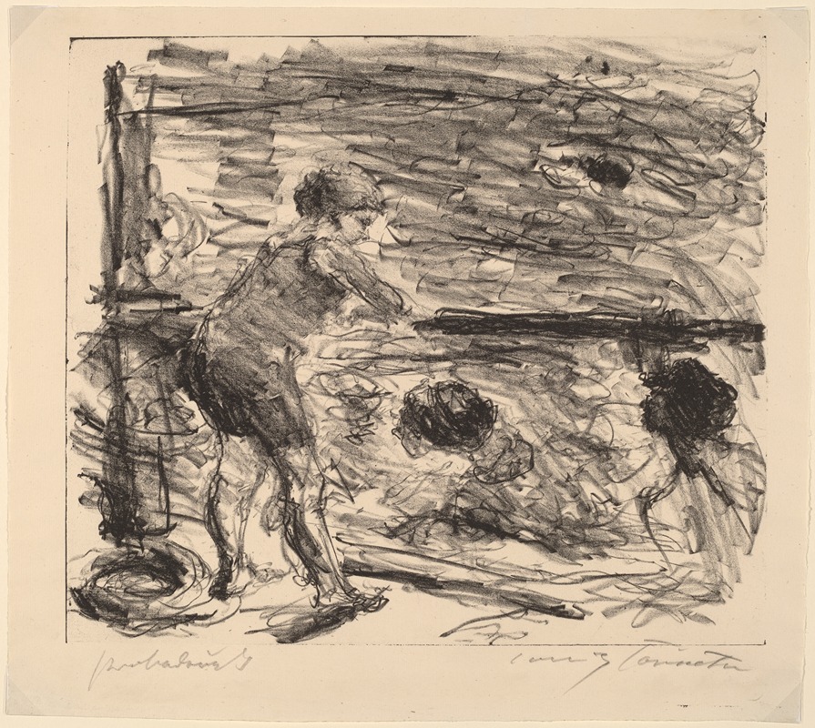 Lovis Corinth - The Bath House (Badeanstalt)