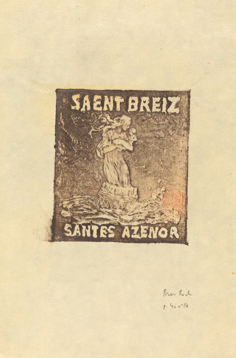 Pierre Roche - Sainte Azenor de Goelo