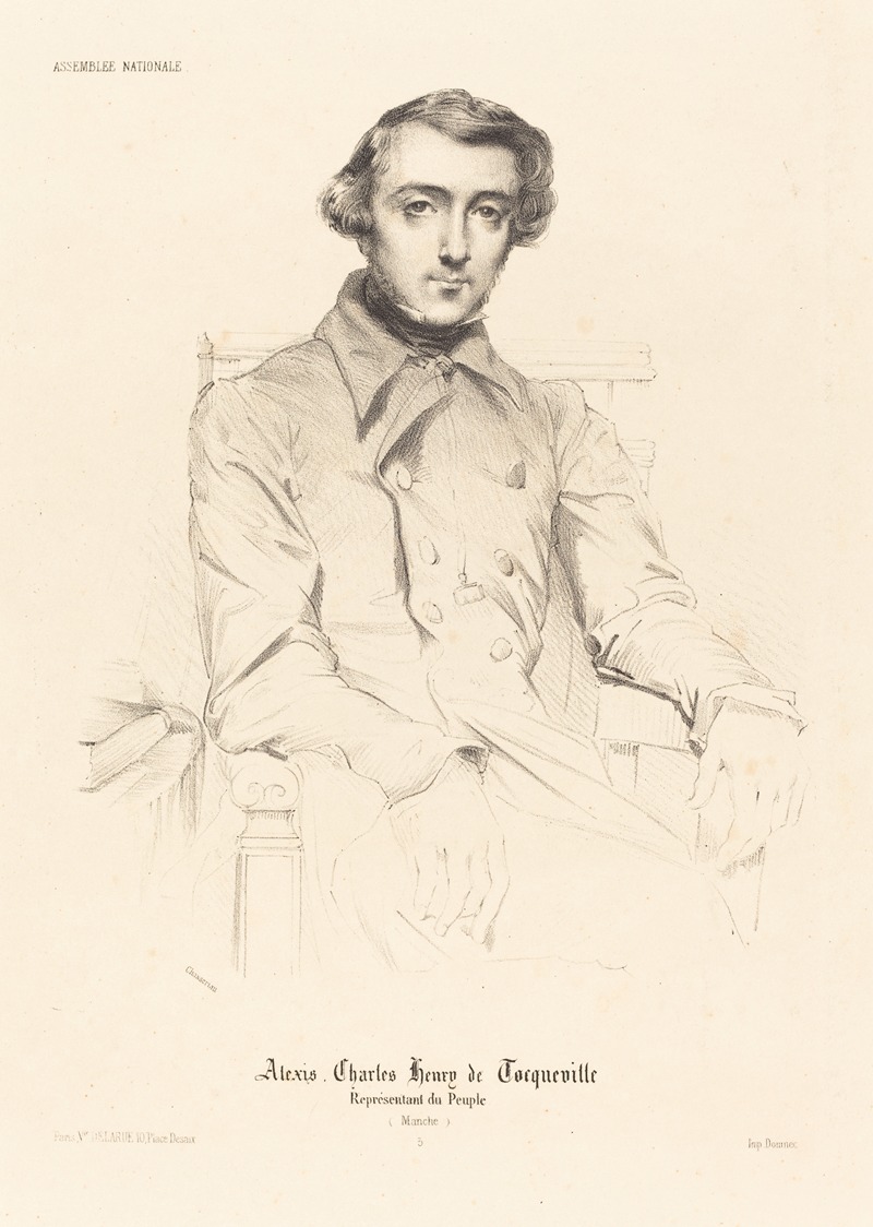 Théodore Chassériau - Alexis Charles Henry de Tocqueville