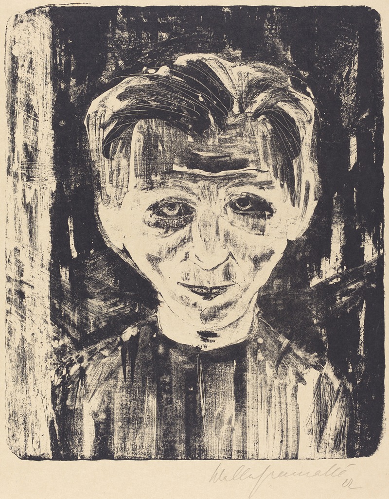 Walter Gramatté - Self-Portrait